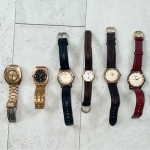 Vintage Watches Lot of 6